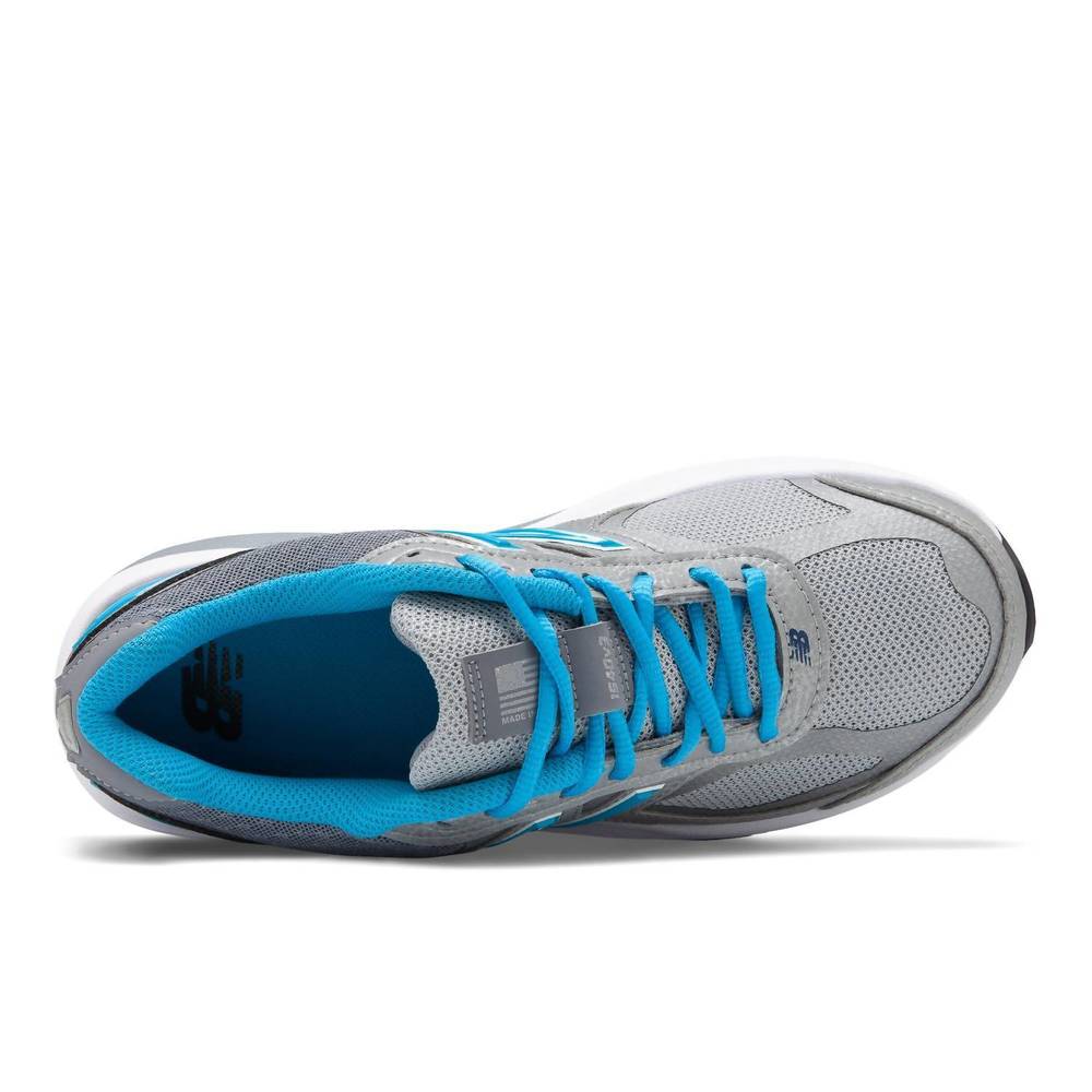 NEW NEW BALANCE women running shoe in silver - Picture 3 of 4